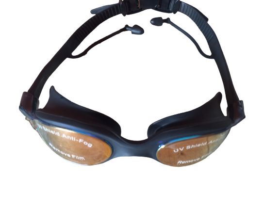 Swim Goggles With Ear Plug  & Protective Case For Women Men Adult Youth Kids