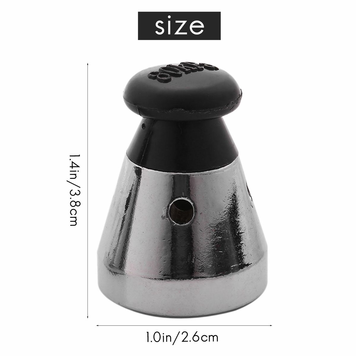 Pressure Cooker Relief Jigger Valve 1.5 Inch High 2Pcs