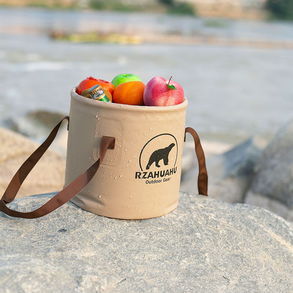 25L Collapsible Bucket Outdoor Folding Pvc Water Bucket