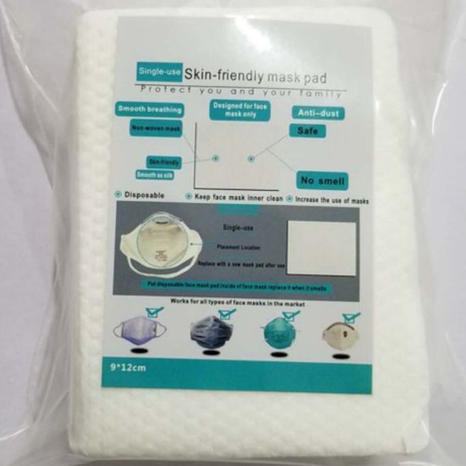 Disposable   Inner Pads EPE Dust-proof  Ivilian Mouth  Ushion Universal   Gasket Skin-friendly   Gasket 30/ /100p S-white-30pcs