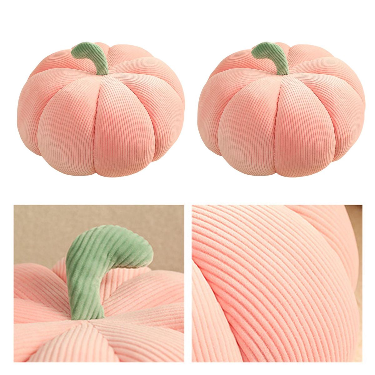 Pumpkin Pillow Cushion Kids Room Throw Pillow Holidays Party Supplies Pink