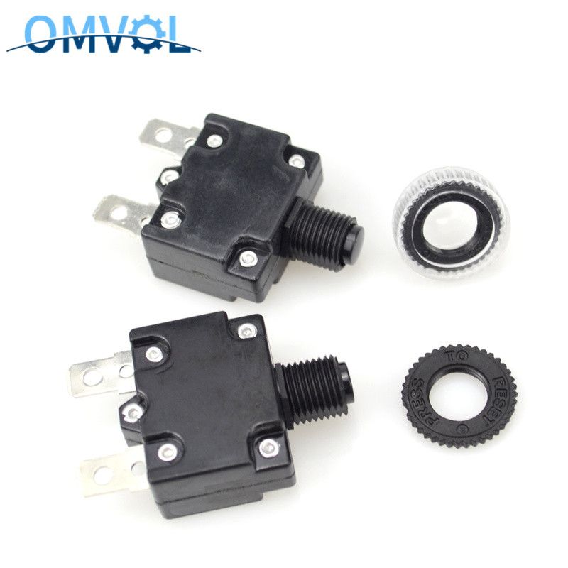 Breakers 8A 4A 6A7A 20A 3A 2PCS Thermal 5A 10A Circuit 15A