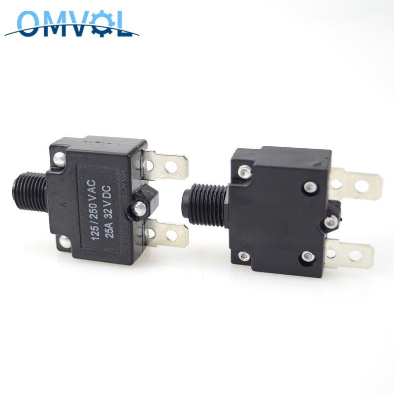 Breakers 8A 4A 6A7A 20A 3A 2PCS Thermal 5A 10A Circuit 15A