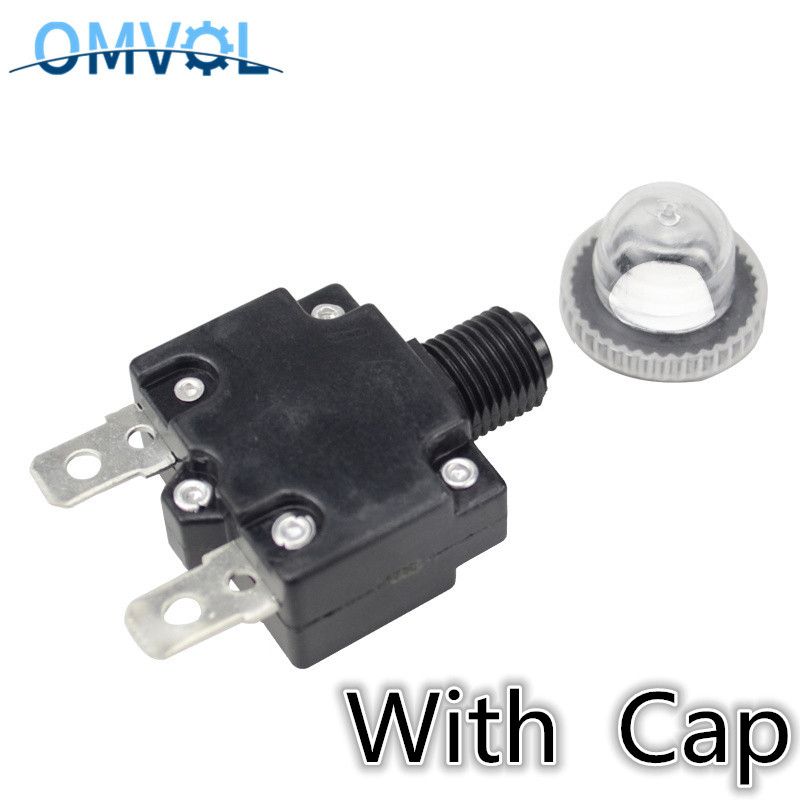 Breakers 8A 4A 6A7A 20A 3A 2PCS Thermal 5A 10A Circuit 15A