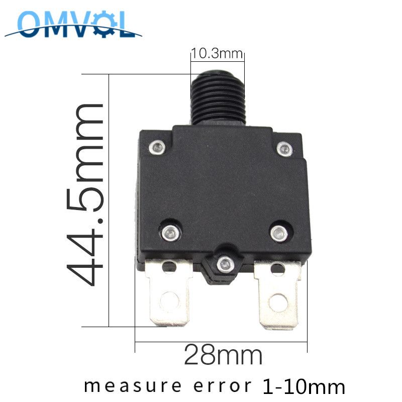 Breakers 8A 4A 6A7A 20A 3A 2PCS Thermal 5A 10A Circuit 15A