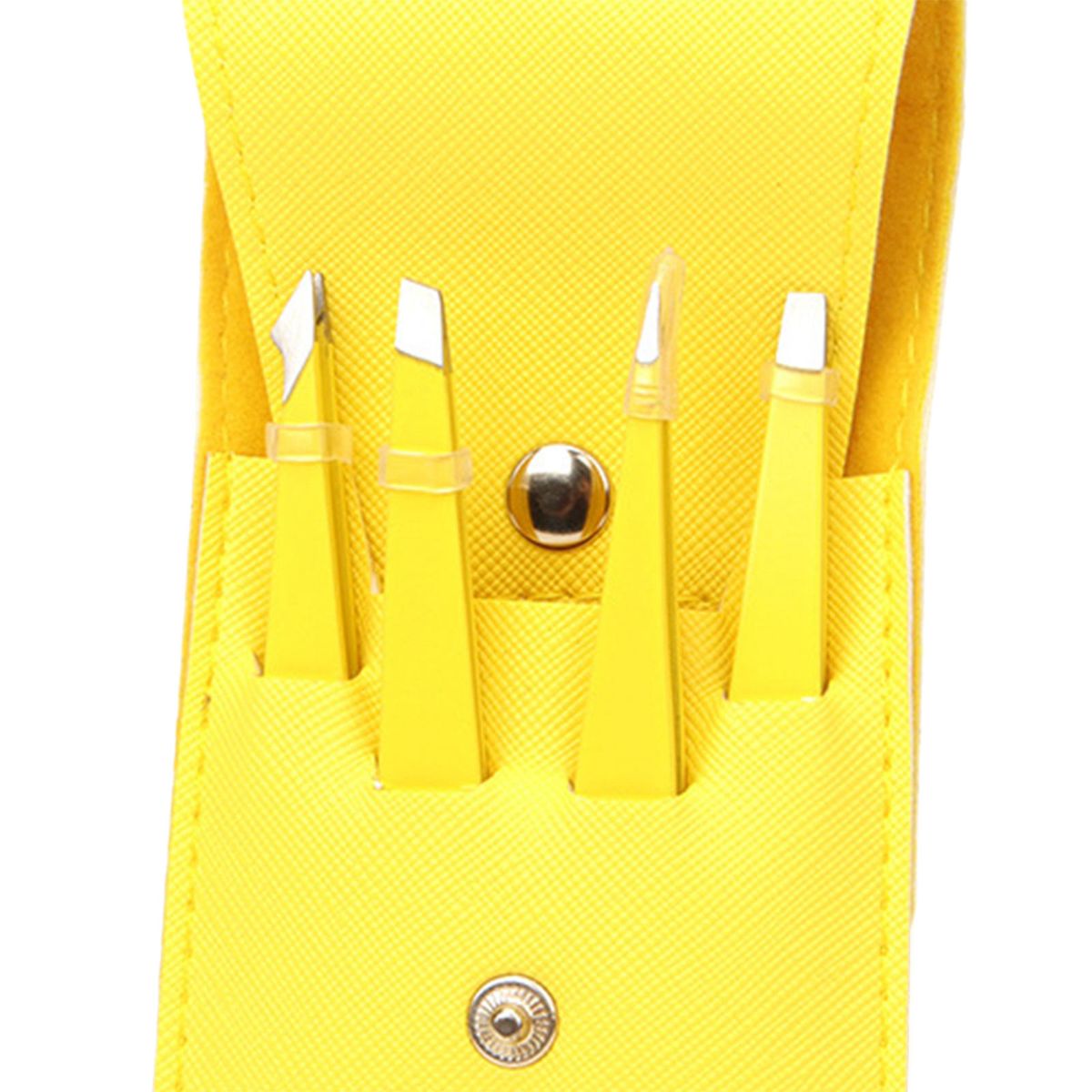 Fine Hairs Puller Removal  Tools For Eyebrows Ingrown Yellow Set