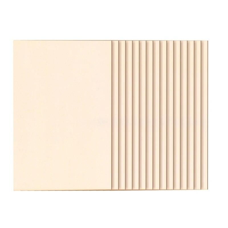 15PCS Basswood Craft Board Model Toys Building Carving Handicraft Educational DIY Accessories DIY Basswood Chips