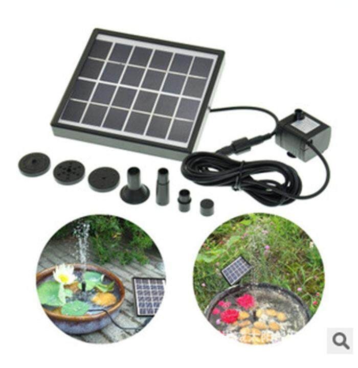 Small Solar Water Pump Small Brushless Garden Fountains