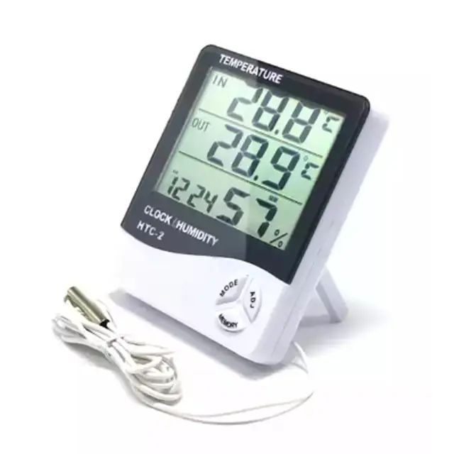 Temperature And Humidity Meter With Probe