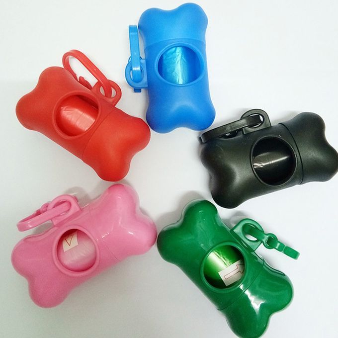 Garbage Bag Pet Waste Bag Dispenser Plasti  Garbage Bag Dispenser  Arrier  Ase-green