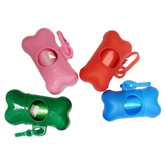 Garbage Bag Pet Waste Bag Dispenser Plasti  Garbage Bag Dispenser  Arrier  Ase-green