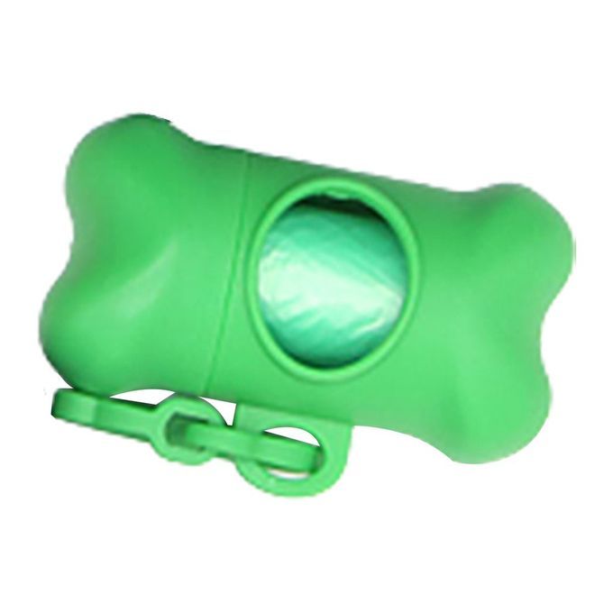 Garbage Bag Pet Waste Bag Dispenser Plasti  Garbage Bag Dispenser  Arrier  Ase-green
