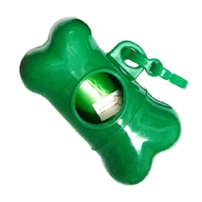 Garbage Bag Pet Waste Bag Dispenser Plasti  Garbage Bag Dispenser  Arrier  Ase-green
