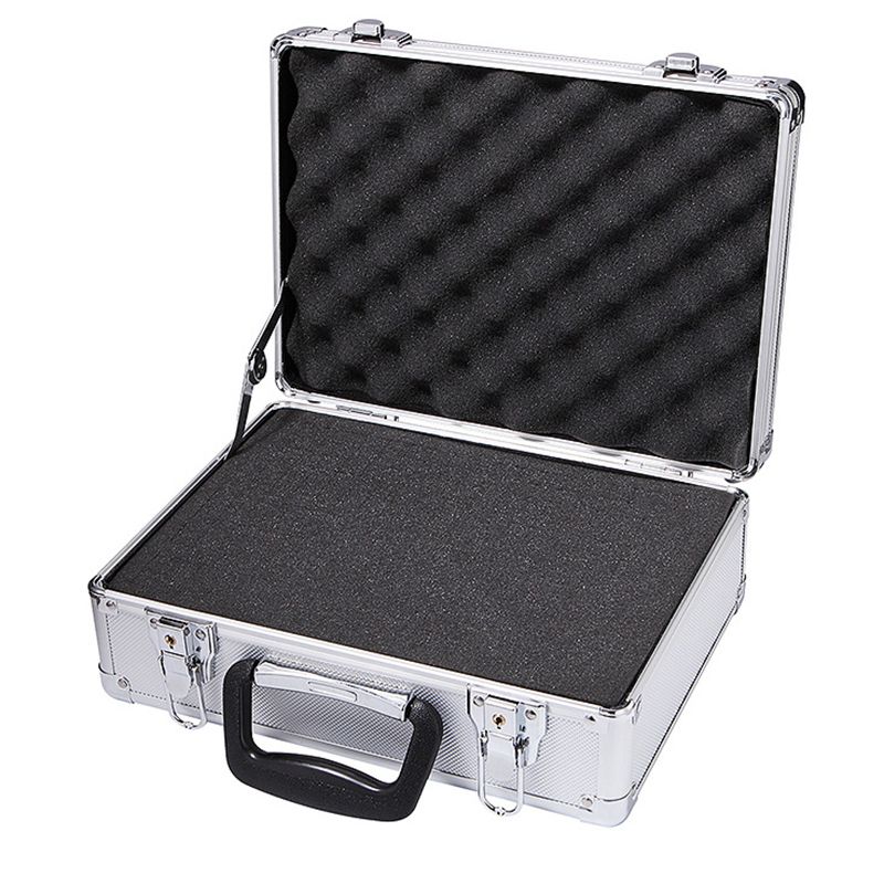 Home Travel Case Storage Luggage Toolbox With Alloy Storage Sponge Portable Box Box Aluminium Suitcase Tool Tool