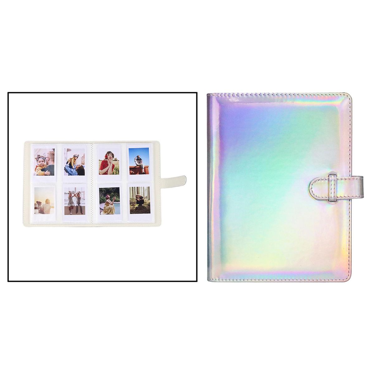 Portable 128 Pockets Mini Camera Photo Album Book For