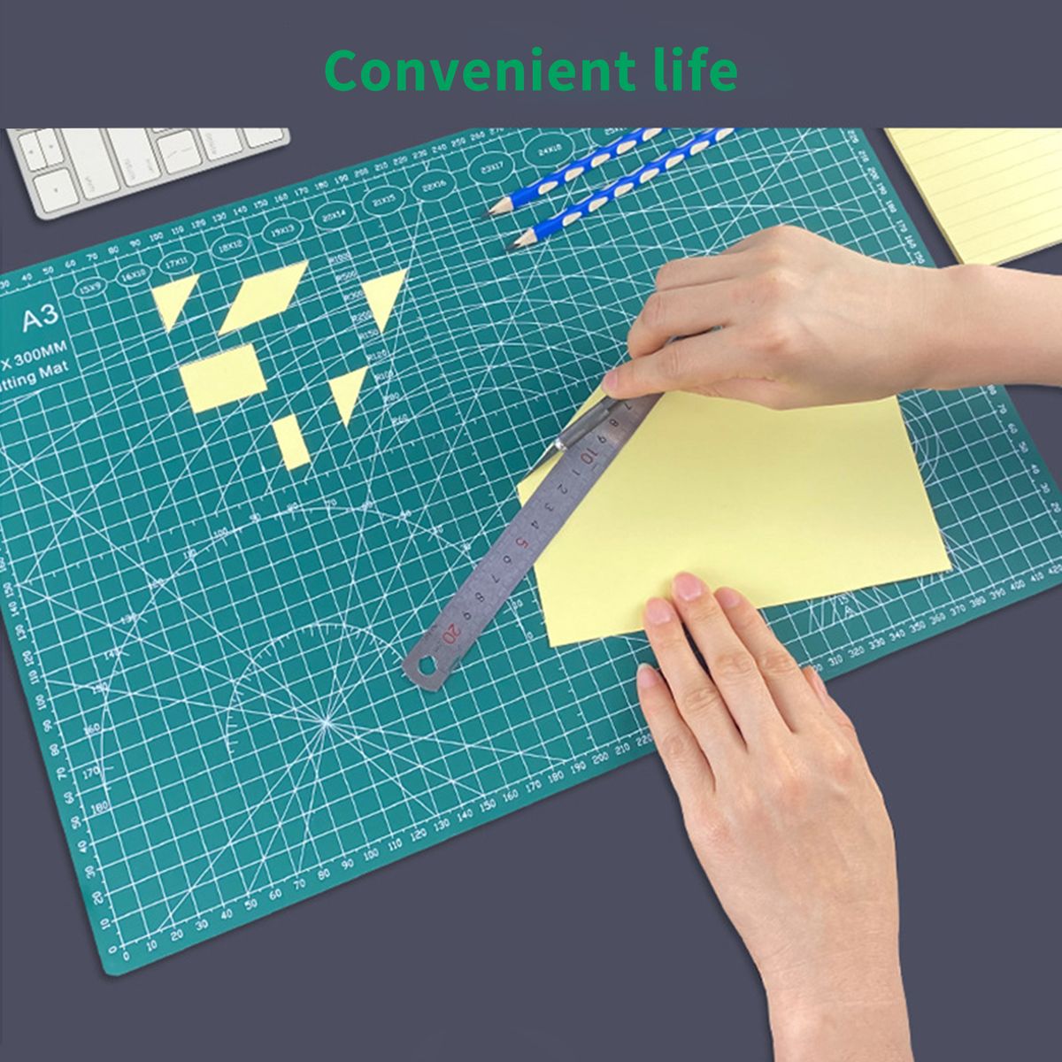 A4 Self Healing Cutting Mat Double-sided Non-slip PVC