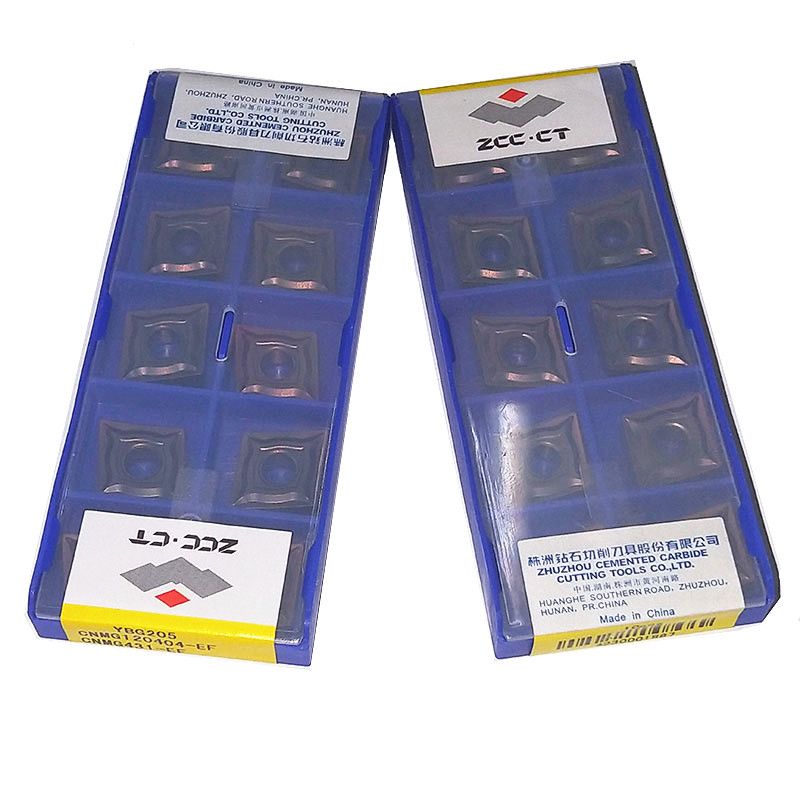 ZCC.CT 10P CNMG120404/120408-EF/EM YBG205 CNC Indexable Turning Tool Carbide Insert F