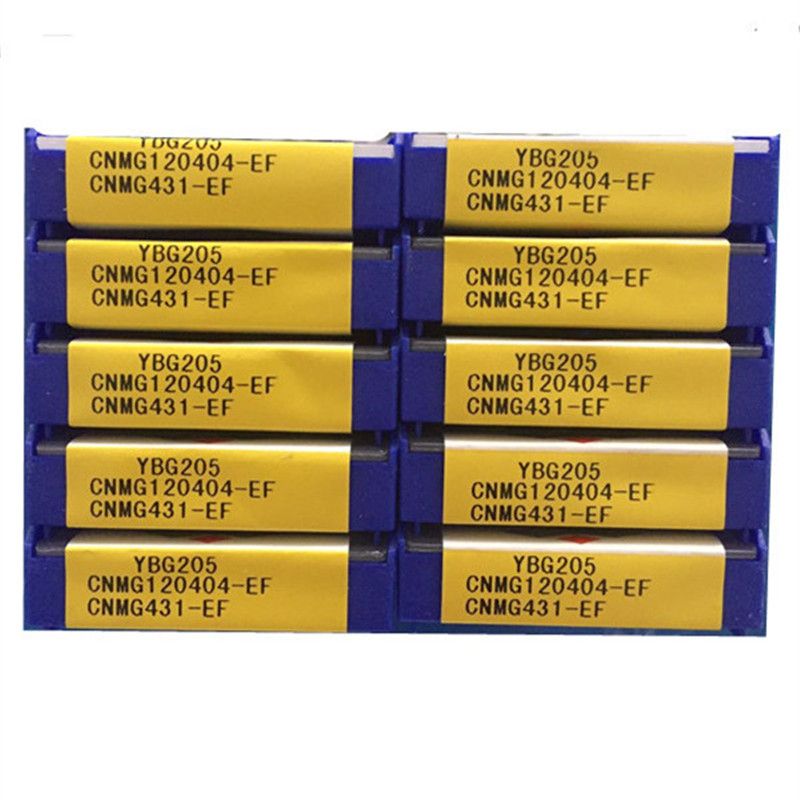 ZCC.CT 10P CNMG120404/120408-EF/EM YBG205 CNC Indexable Turning Tool Carbide Insert F