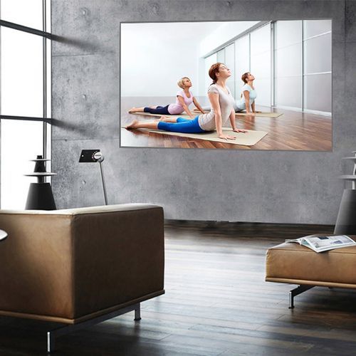 80-inch Portable Projector Screen HD 16:9 Frameless Video