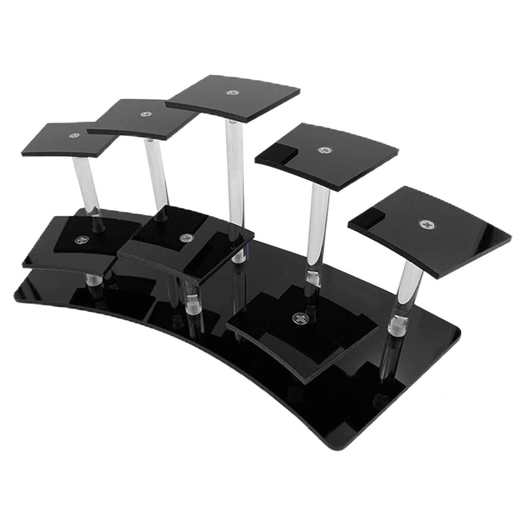 8-Layer Acrylic Riser Display Shelf Display Stand Shelf