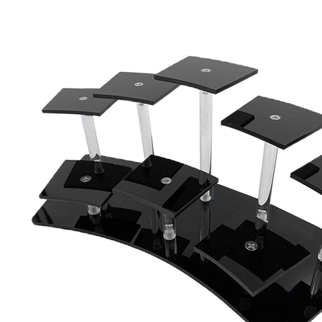 8-Layer Acrylic Riser Display Shelf Display Stand Shelf