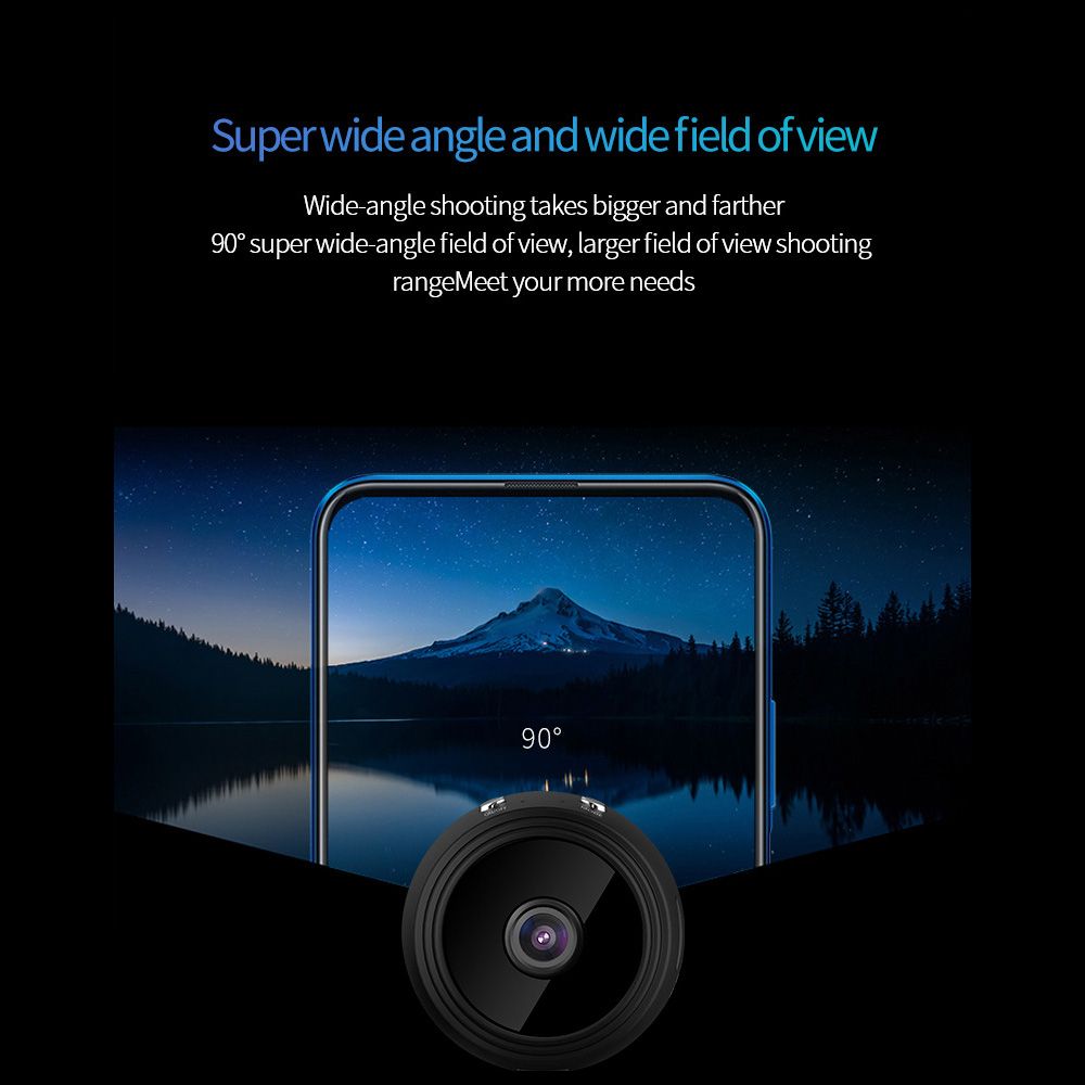 A9 Camera WIFI Remote Camera Wide-angle Home Security Night