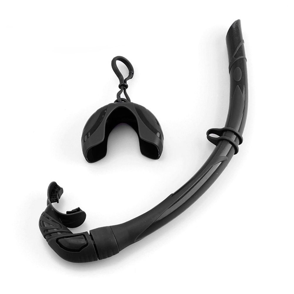 Silicone Foldable Snorkel With Compact Storage Case Women