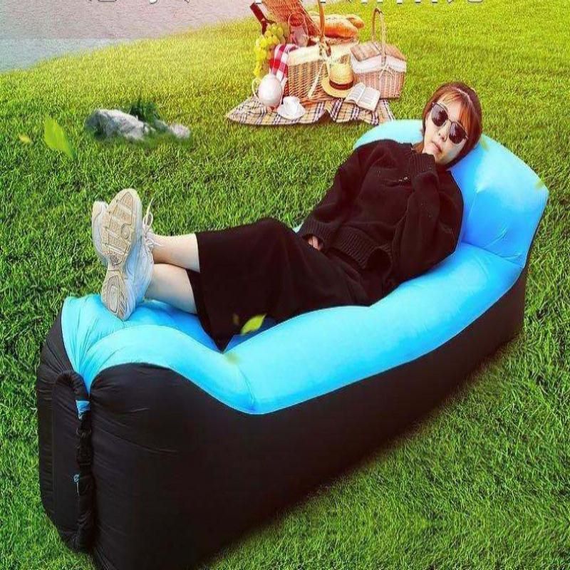 Inflatable Camping Outdoor Lazy Inflatable Sofa Air Bed Air Mattress