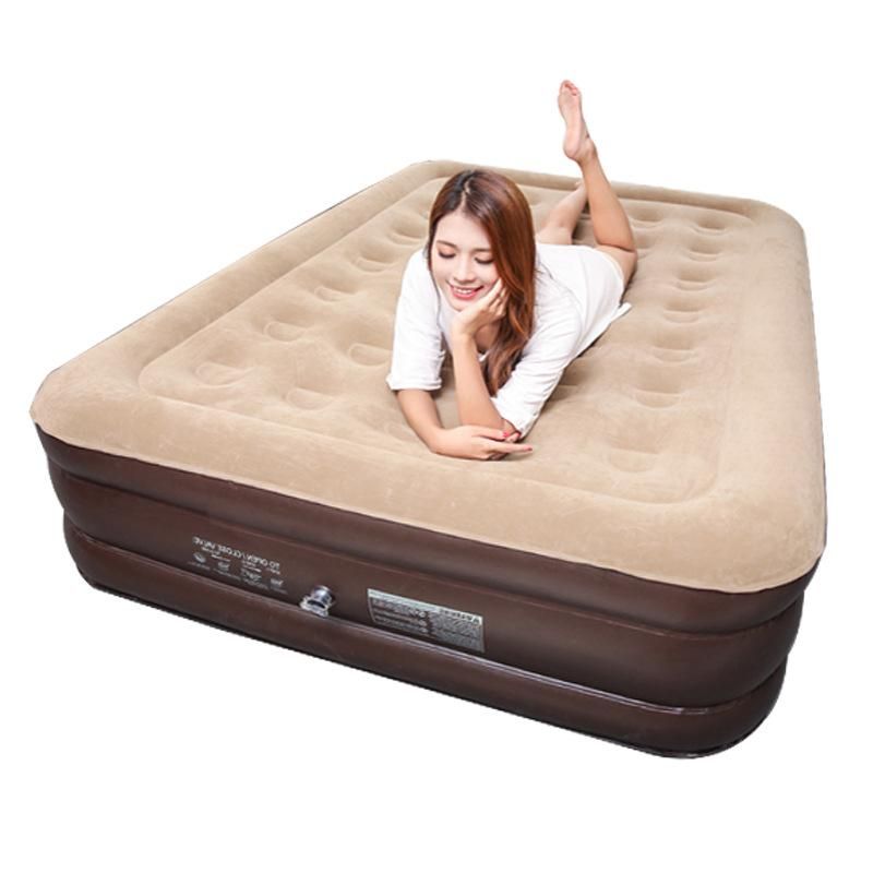 Inflatable Mattress for Home and Outdoor Use, Double Bed Air Cushion for Napping