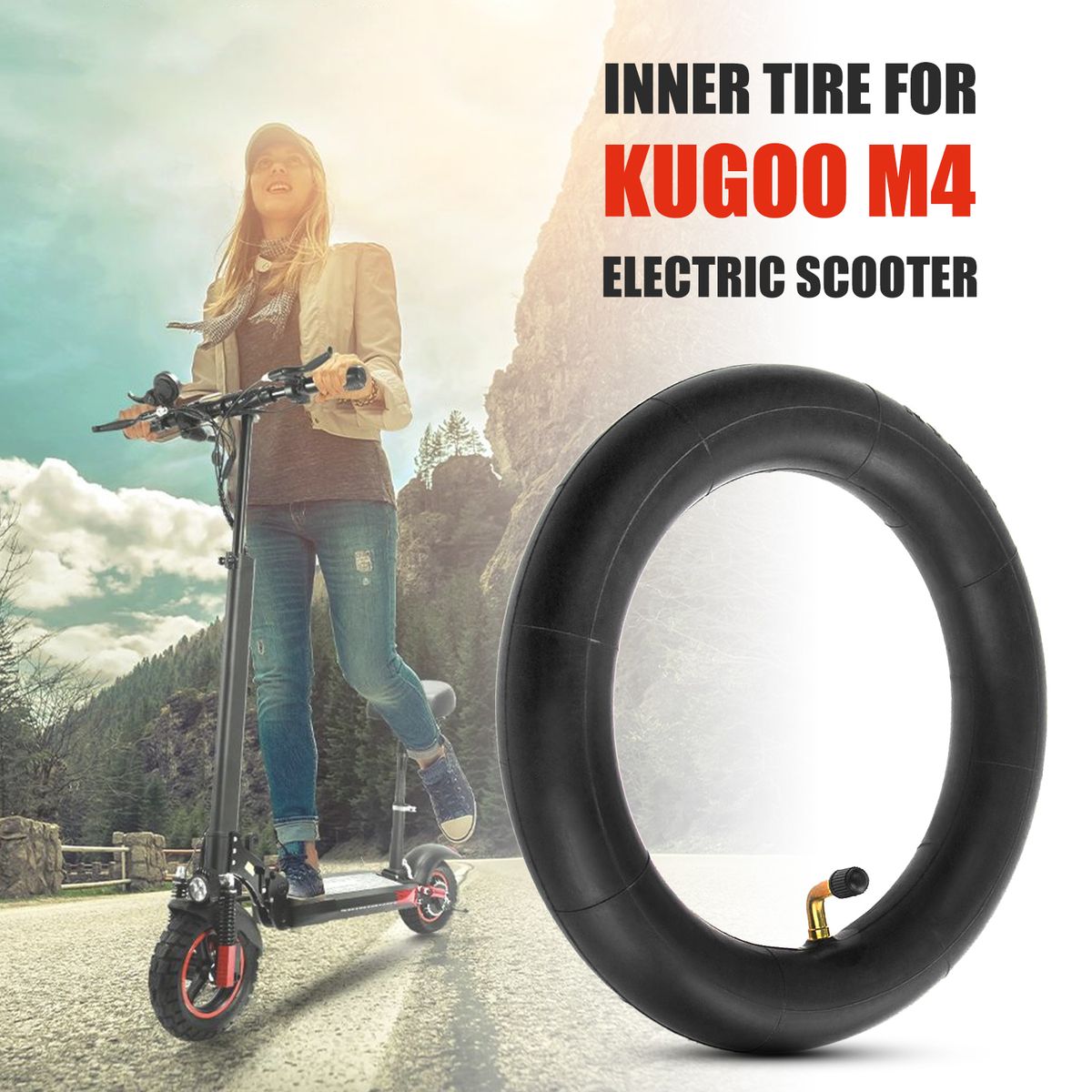 255x80 Electric Scooter Tire Inner Tire Outer Tire Electric