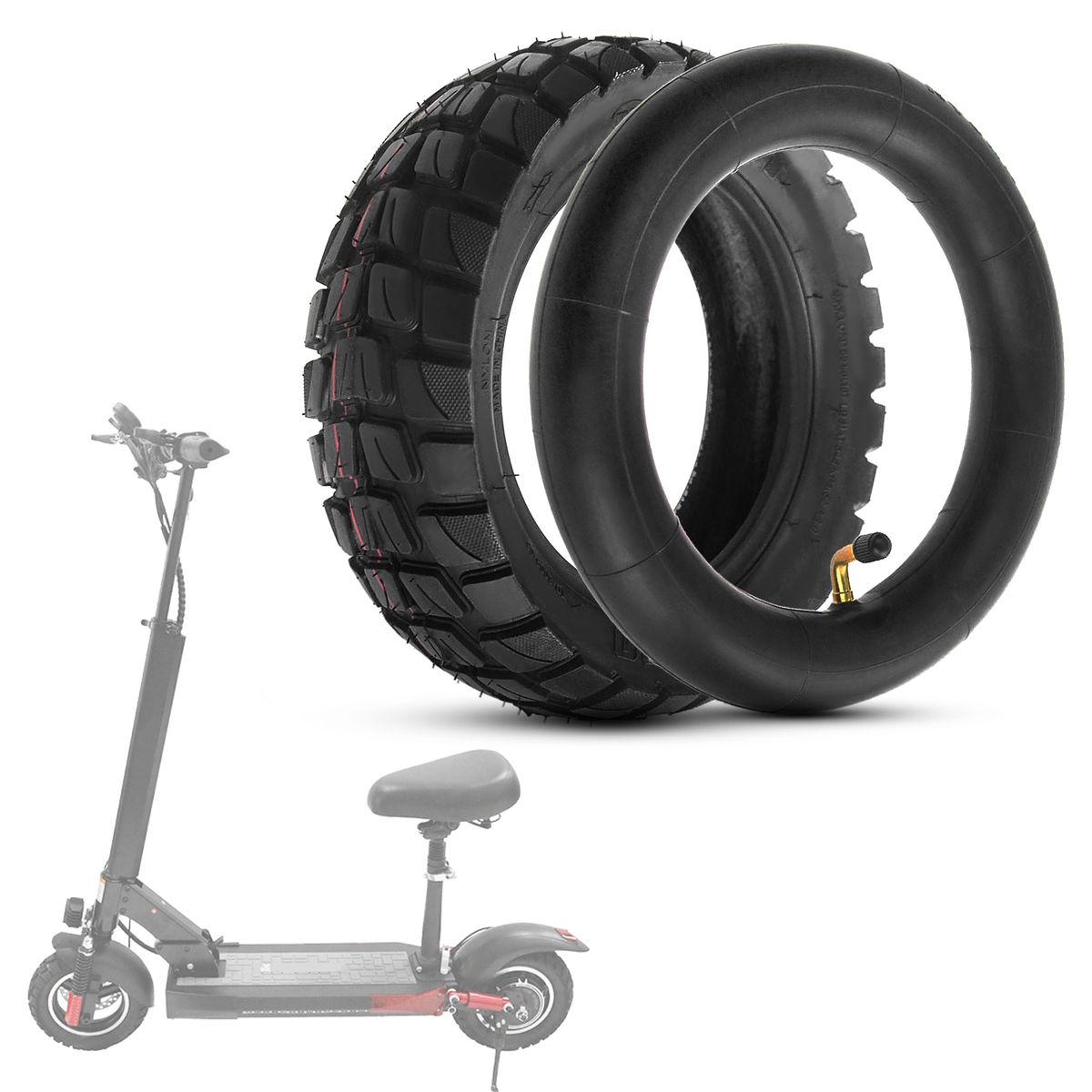 255x80 Electric Scooter Tire Inner Tire Outer Tire Electric