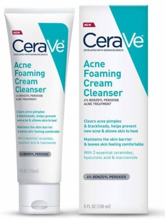 Acne Foaming Cream Cleanser