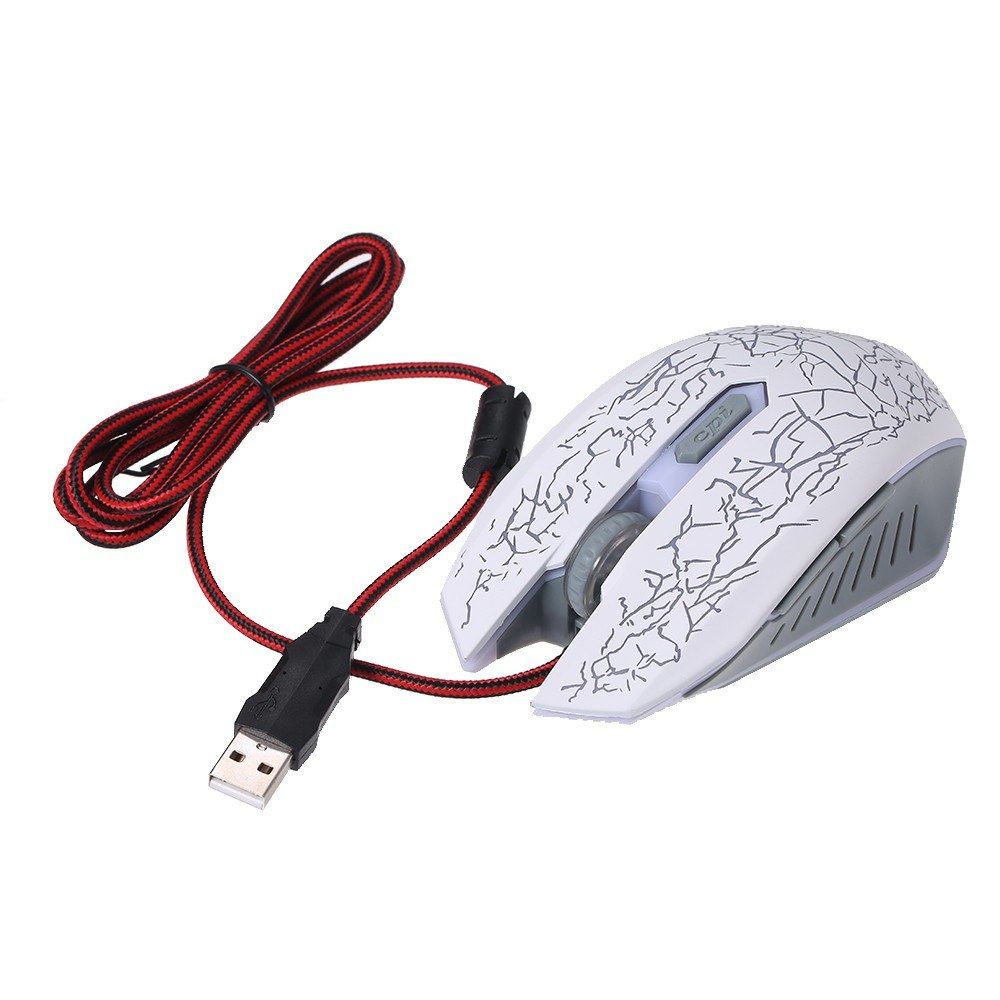 Gaming Mouse Wired RGB Ergonomic Game Mouse USB Computer