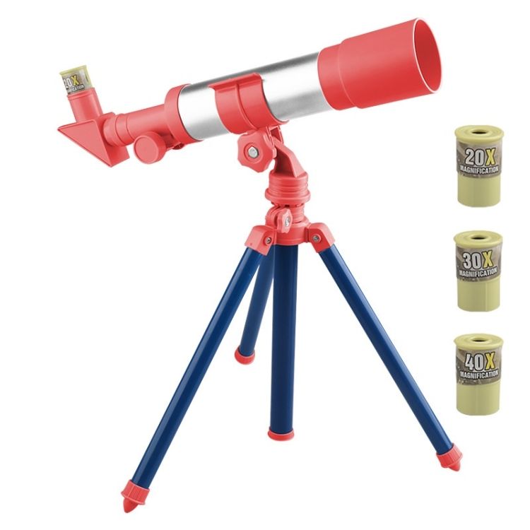 Children High-definition Multiple Astronomical Telescope B Model Red