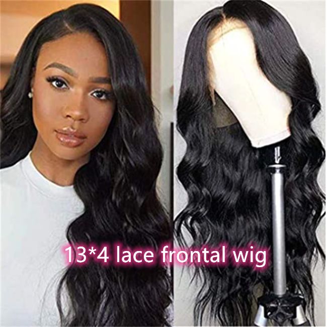 Get Beautiful, Bouncy Curls with Our Remy Hair Body Wave Frontal Wig - Featuring Baby Hair wig