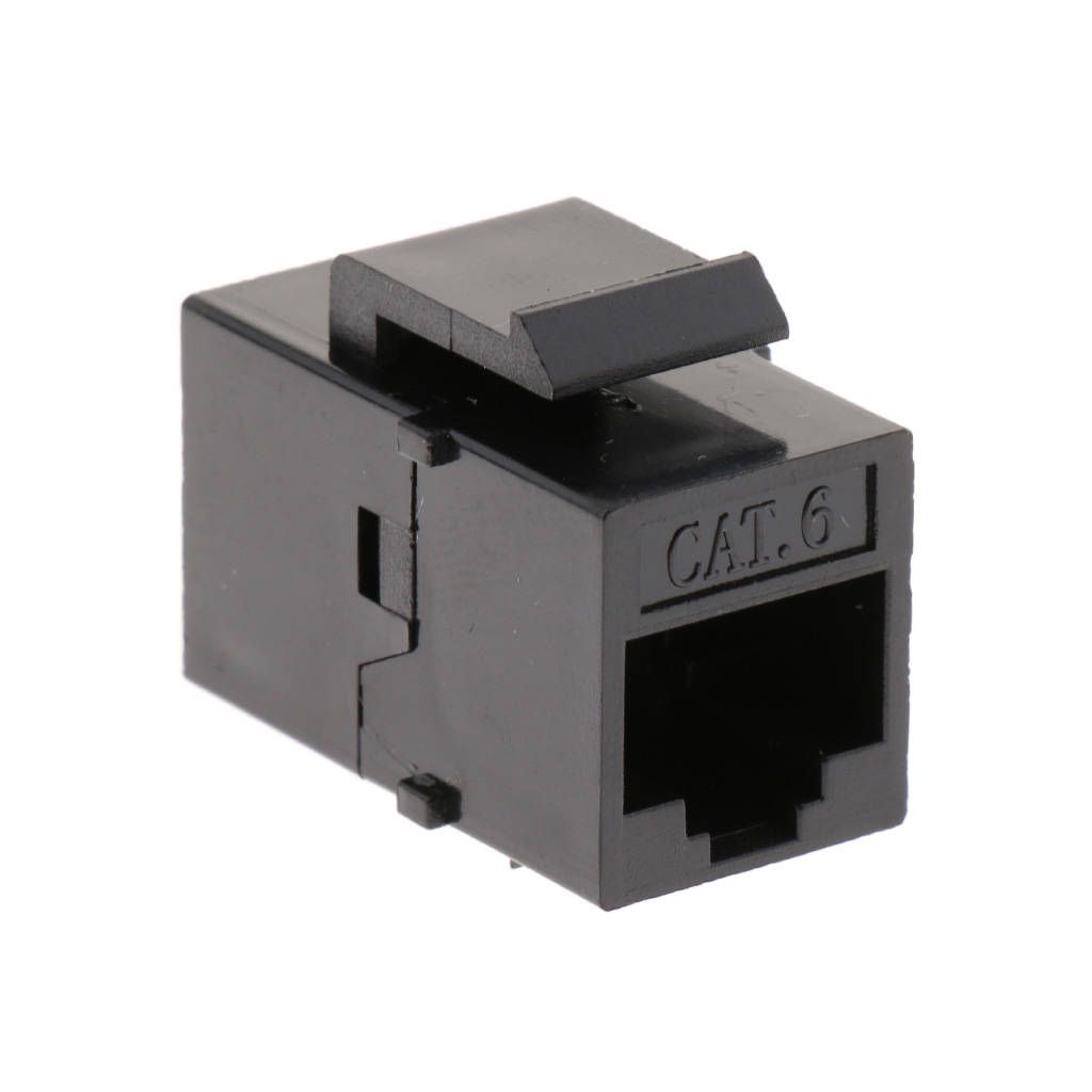Prettyia 5lot / Pcs RJ45Keystone Insert Network Ethernet