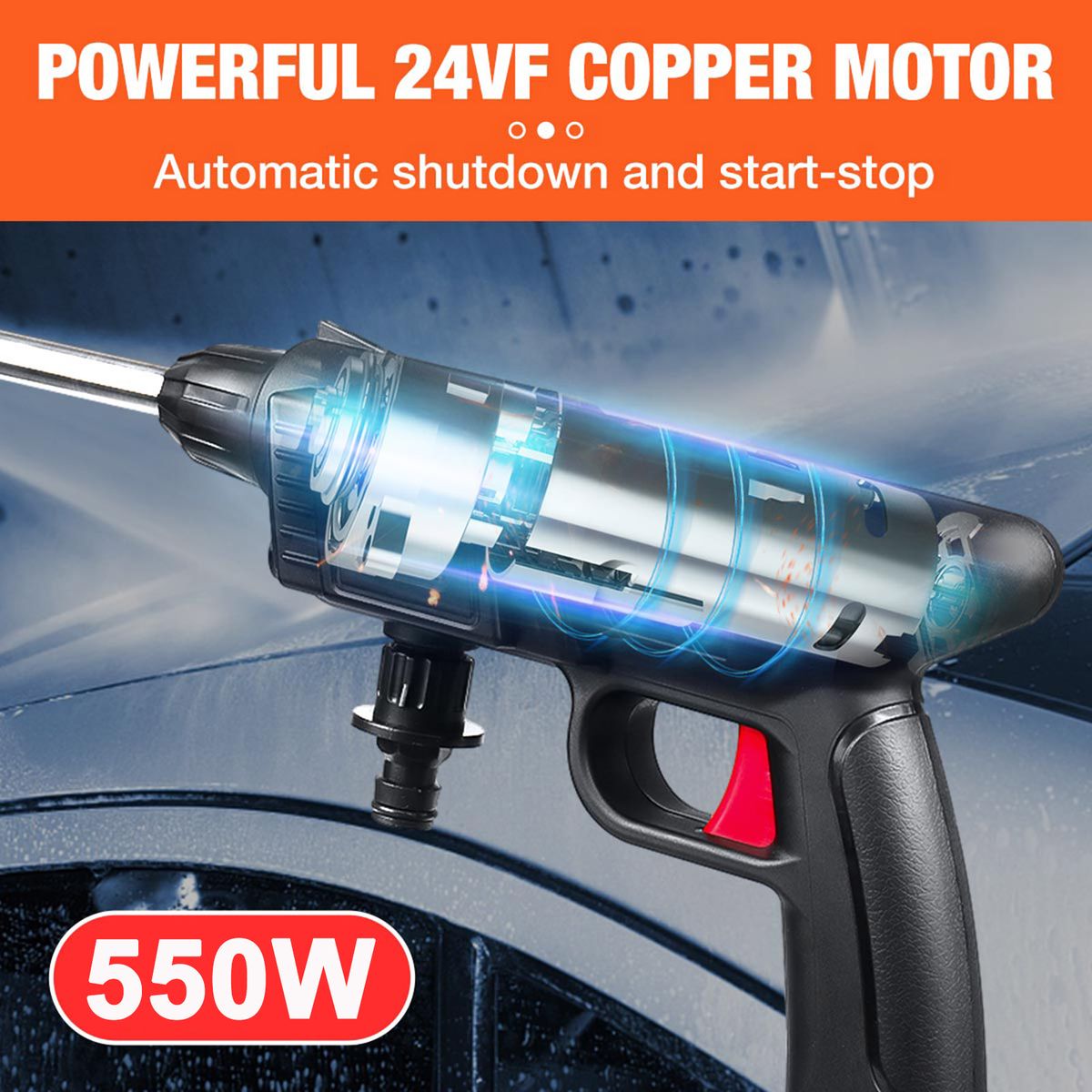 Cordless Pressure Washer, 150PSI Portable Pressure Cleaner