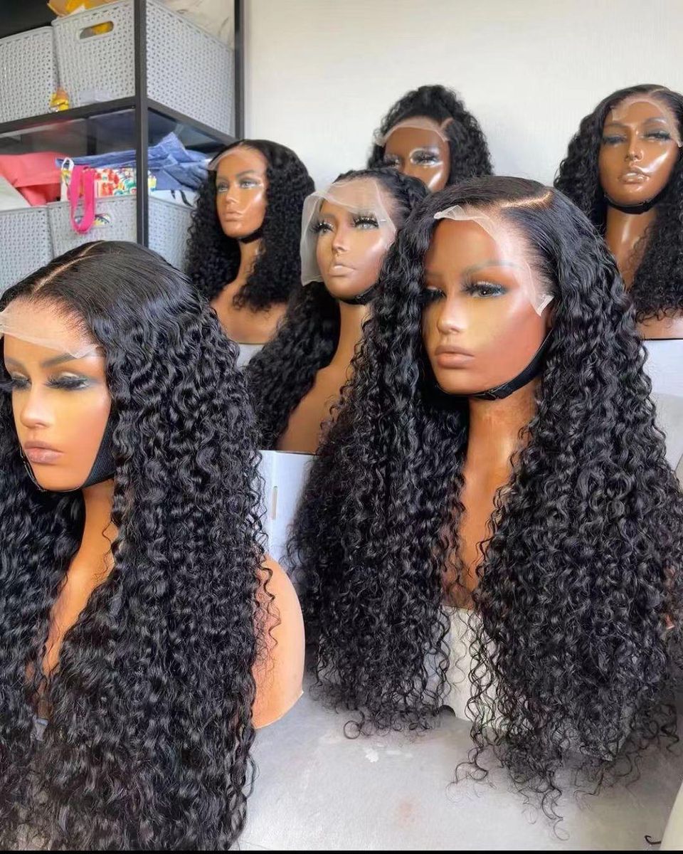 Hair Frontal Wigs, Glueless Wigs  Hair Water Wave Front Wigs