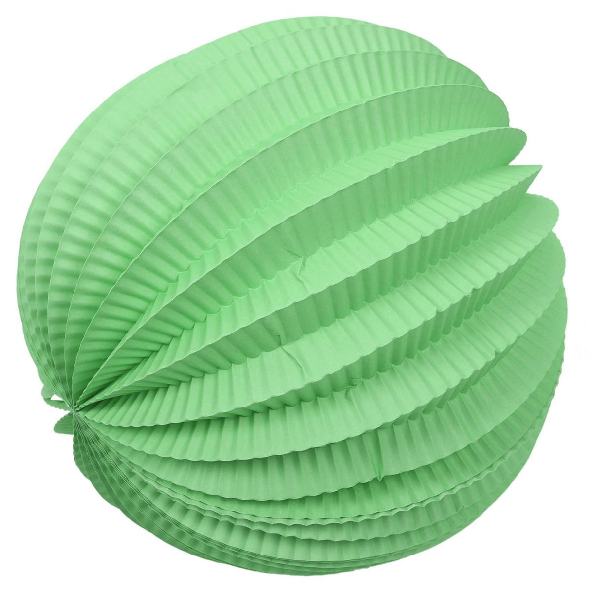 Pleated Paper Watermelon Lanterns For Wedding Decor