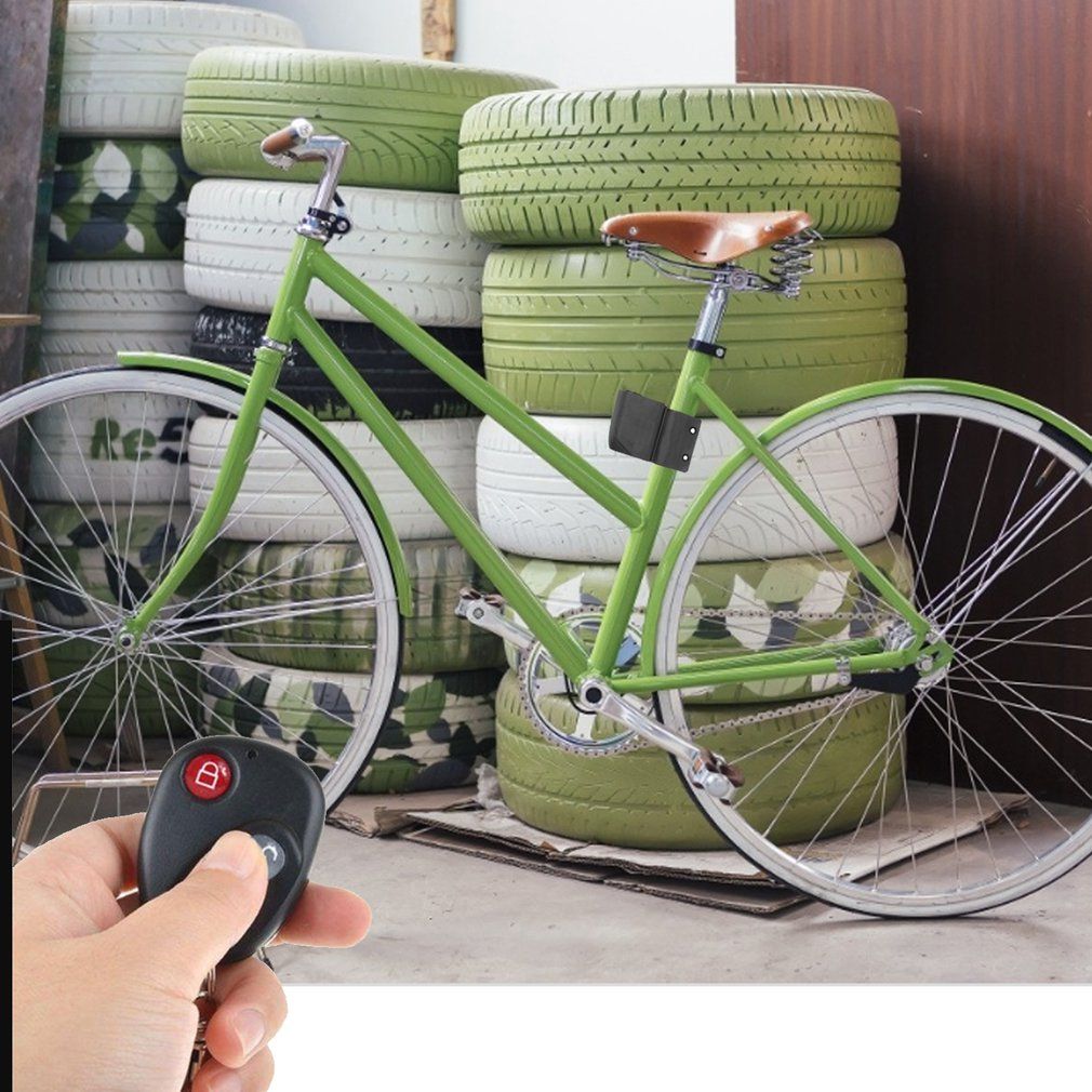 Bicycle Lock Anti-theft Remote Control For Mountain Road Bike Security Lock