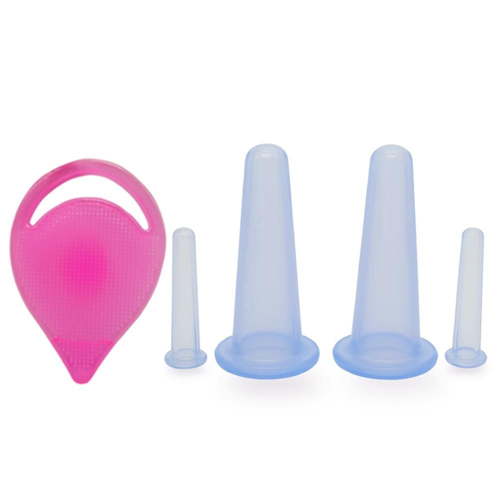 Care Ventosa Massage 2 Cups+ing Massage Cup Brush Skin Silicone Size Cups Massage Silicone Set SPEQUIX