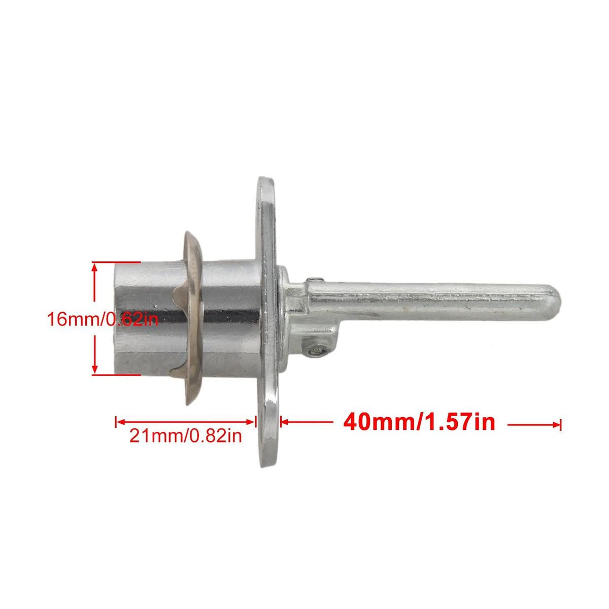 Zinc Alloy Computer Desk Cabinet Drawer Cupboard Locker Cam Lock with Keys Silver