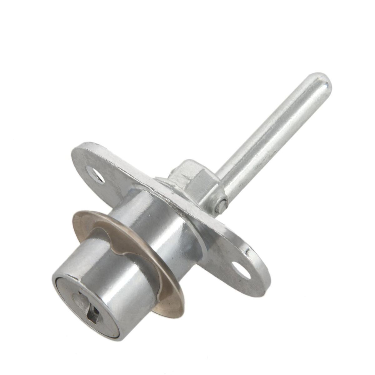 Zinc Alloy Computer Desk Cabinet Drawer Cupboard Locker Cam Lock with Keys Silver