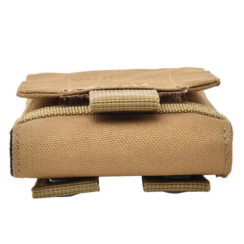 Outdoor Tactical Oxford Cloth Mobile Phone Holder Belt-Black