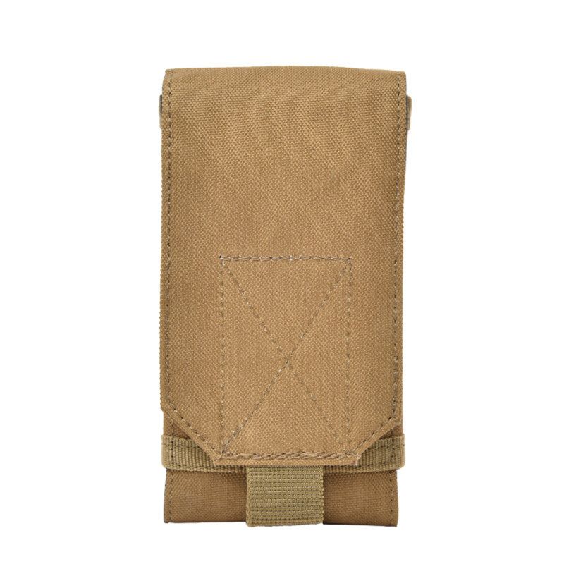 Outdoor Tactical Oxford Cloth Mobile Phone Holder Belt-Black