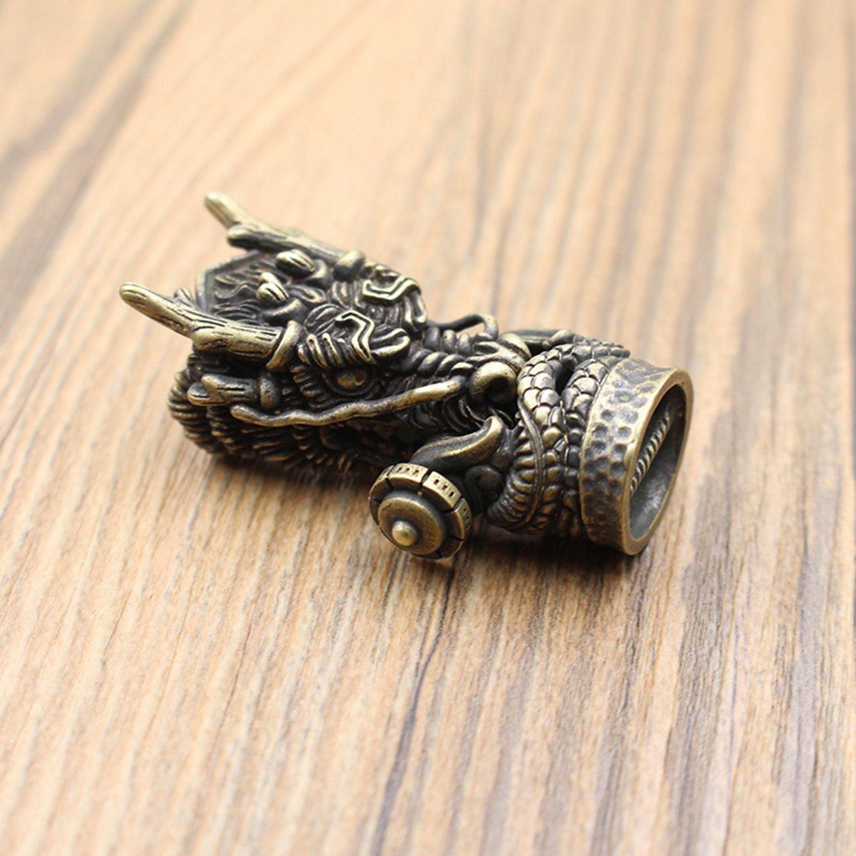 DIY Accessories Bracelet Braided Umbrella Rope Multi-Function Buckle Brass Outdoor Gadgets Personality Tail Buckle
