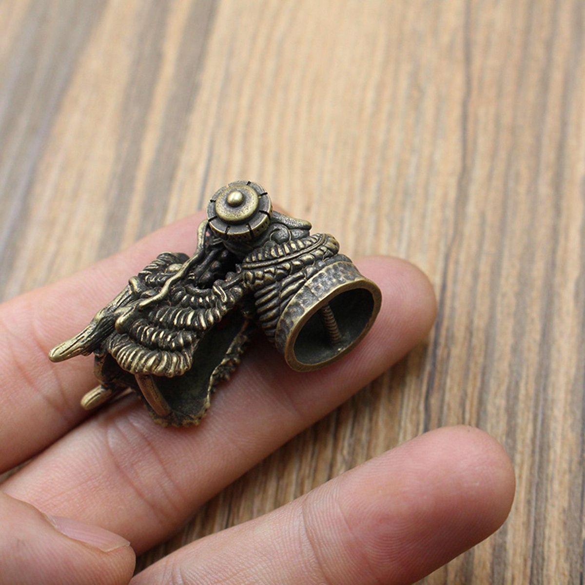DIY Accessories Bracelet Braided Umbrella Rope Multi-Function Buckle Brass Outdoor Gadgets Personality Tail Buckle