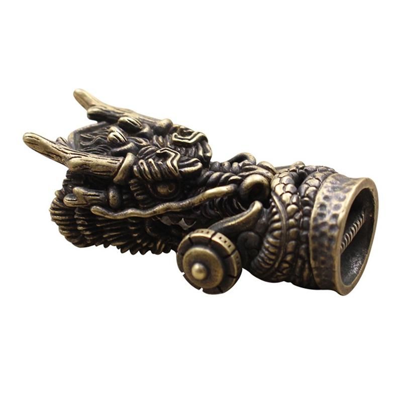 DIY Accessories Bracelet Braided Umbrella Rope Multi-Function Buckle Brass Outdoor Gadgets Personality Tail Buckle