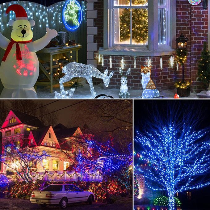 24 Keys USB Four-wire Full- Olor Light String Holiday De Oration  O Er Wire     USB Powered De Orative Line Lights-Rgb-5m