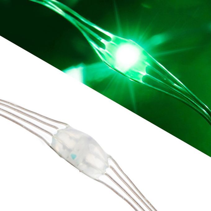 24 Keys USB Four-wire Full- Olor Light String Holiday De Oration  O Er Wire     USB Powered De Orative Line Lights-Rgb-5m
